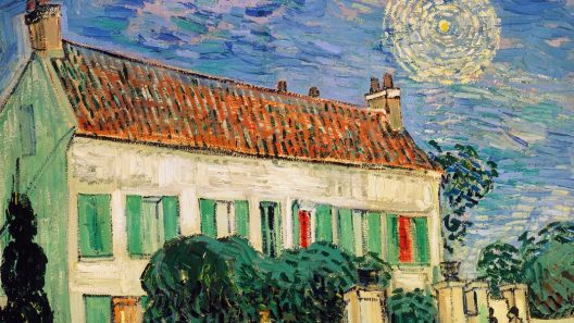witte huis nacht