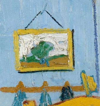 schilderij en kapstok