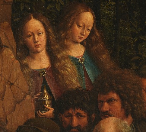 Maria Magdalena op Lam Gods