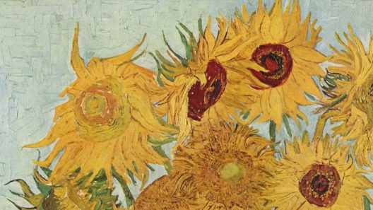 Header zonnebloemen