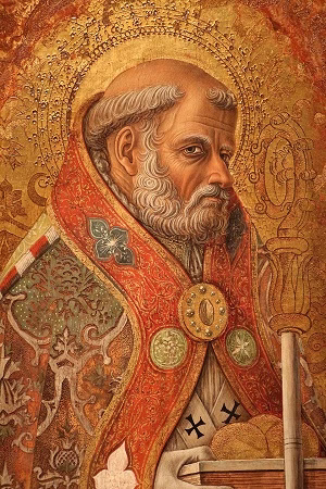 Carlo crivelli, Heilige Nicolaas