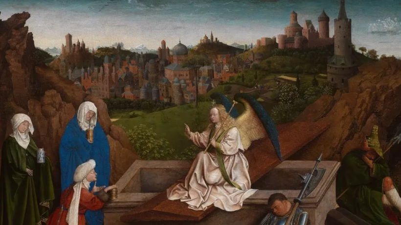 De drie Maria's aan het graf