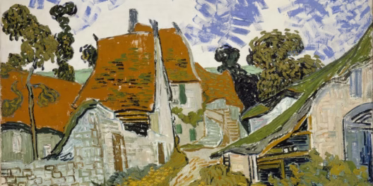 Huizen in Auvers sur Oise Vincent van Gogh
