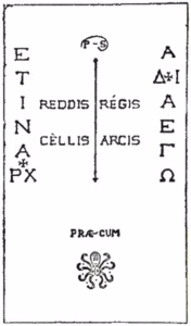 Liggende grafsteen op kerkhof van Rennes le Château