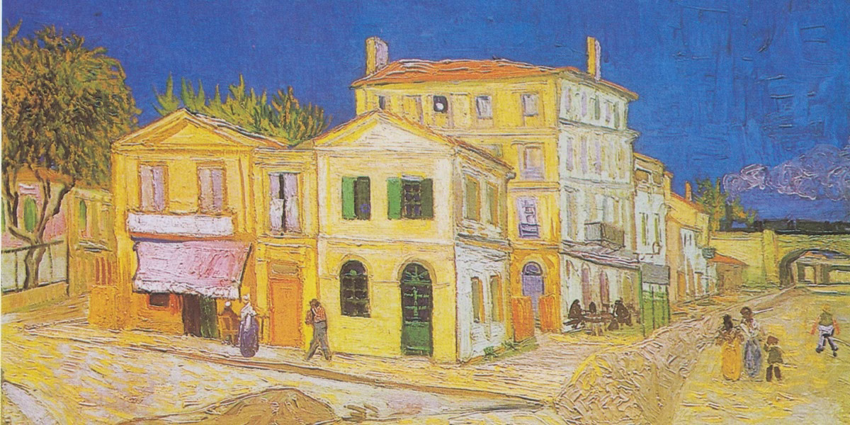 Het Gele Huis van Vincent van Gogh (Wikimedia Commons)