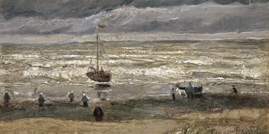 Zeegezicht bij Scheveningen s0416M1990 Van Gogh Museum
