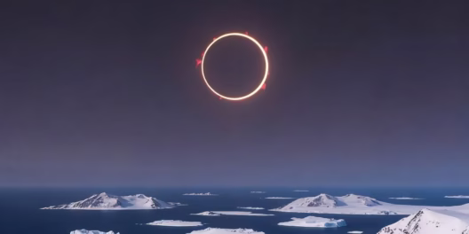Ring of fire Antartica